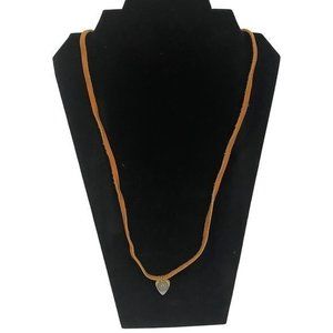 Picks for Peace Leather Cord Guitar Pick Peace‎ Necklace